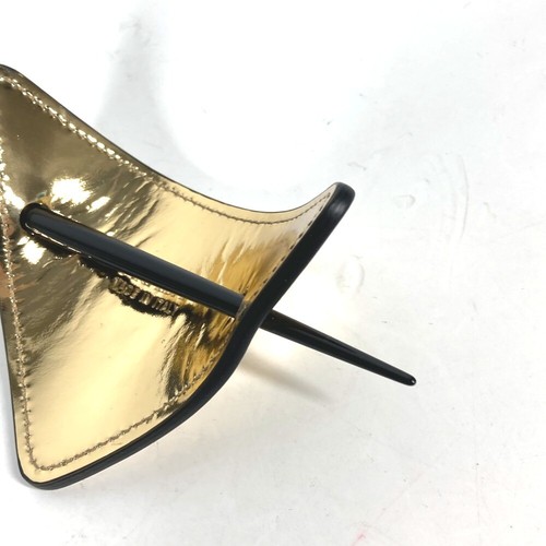 PRADA 1IF004 hair accessory triangle logo Hairpins Hair Picks hairpin Unused - Picture 5 of 7