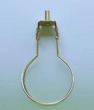 Washer to clip on bulb harp converts washer type shade to fit on bulb 50378J