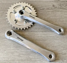 OFMEGA CRANKSET SINGLE 170 MM ARMS SUGINO RING 32 BCD 74