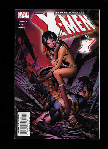 UNCANNY X-MEN (2004) #451 DIRECT & "TOYBIZ" VARIANT X-23 KEY 1ST VS X -MEN LOT - Picture 2 of 5