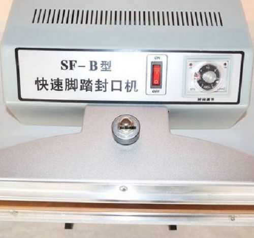 New Foot Pedal Impulse Sealer Heat Sealing Machine,Plastic Bag Sealer 600mm*3mm