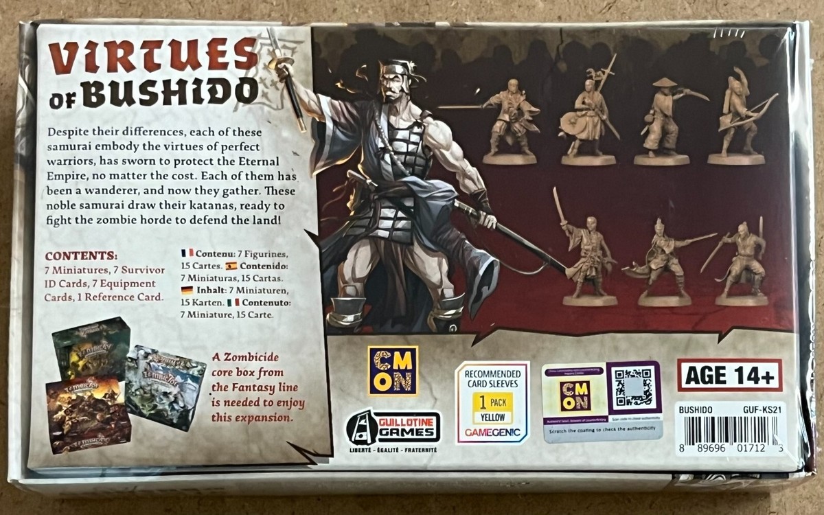 Virtues of Bushido (Kickstarter) Zombicide: White Death Green