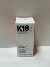 K18 Leave-In Molecular Repair Hair Mask For All Hair Types 15ml/0.5oz