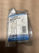 (QTY OF 10) MONO SYSTEMS FEC-100W CABLEHIDER/LATCHING DUCT END CAP #112G139*CO