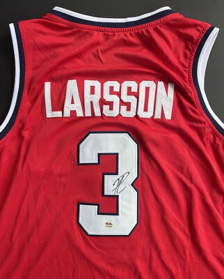 Pelle Larsson Signed Autographed Arizona Wildcats Jersey Psa/Dna