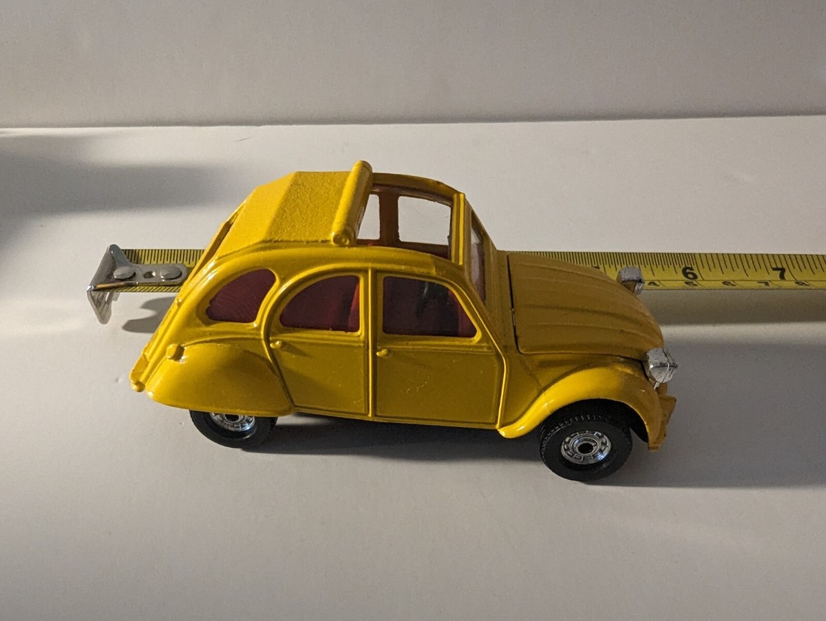 James Bond Citroen 2CV Yellow Car Corgi Used | eBay