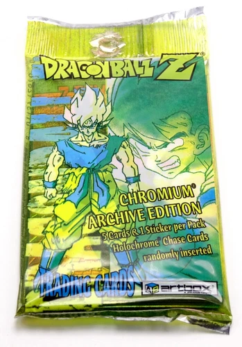 * Dragon Ball Z * CHROMIUM - Archive Edition Booster Pack from Sealed Box DBZ