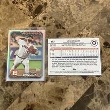 2024 Topps Series 2 Rainbow Foil Jose Urquidy #552 P-1