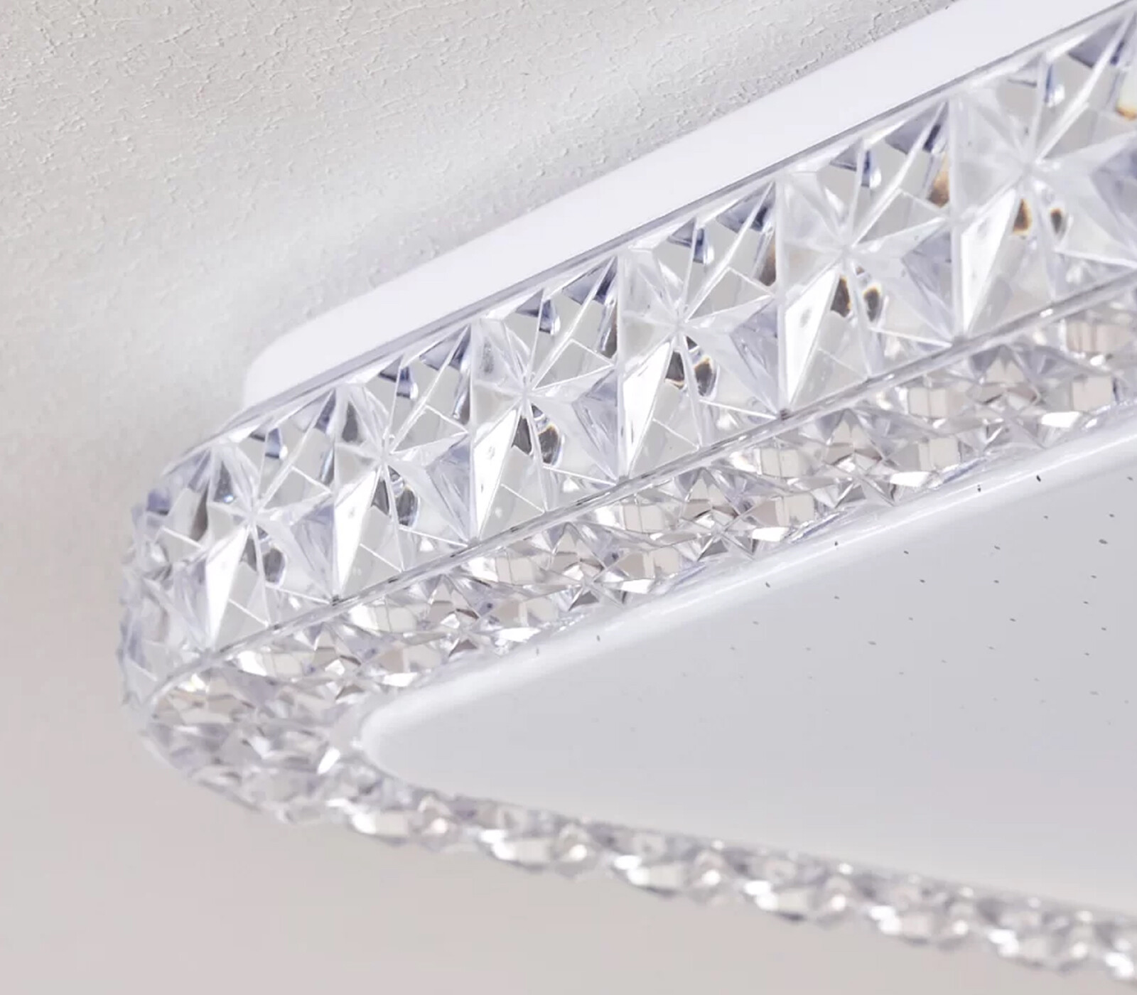 Plafoniera LED Professionale 100W 55x55 Luce Fredda Effetto Stelle - 3