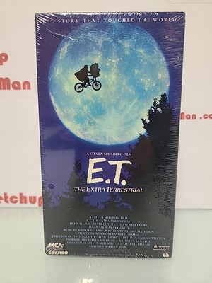 E.T. the Extra-Terrestrial vhs 1988 SEALED With Green Stripe - 