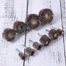 10 PCS Abrasive Flap Wheel Grit Sanding Wheel Polishing Grinding Wheel 1.66 per disc