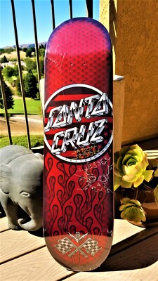 RARE Jason Jessee SIGNED V8 Hot Rod Candy Red Santa Cruz