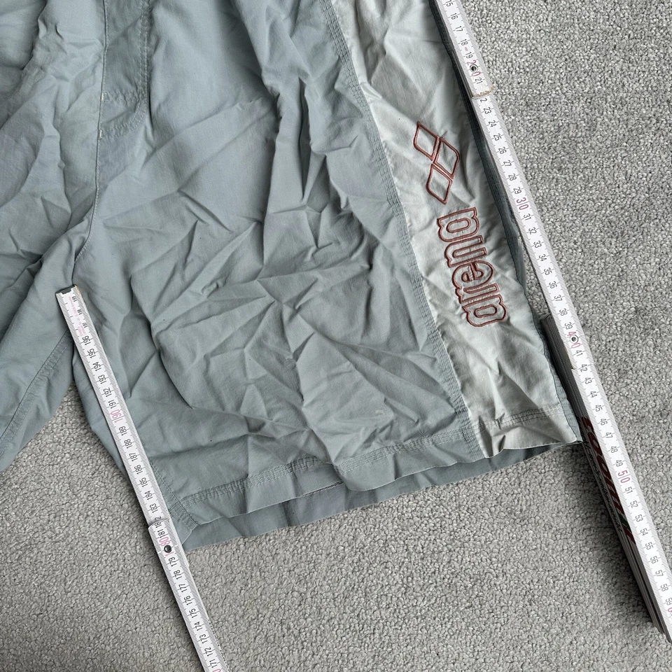 ARENA Herren Retro Beach Shorts Badehose Gr. 2XL Badeshorts Boxer 22900 Grau - Bild 4 von 4