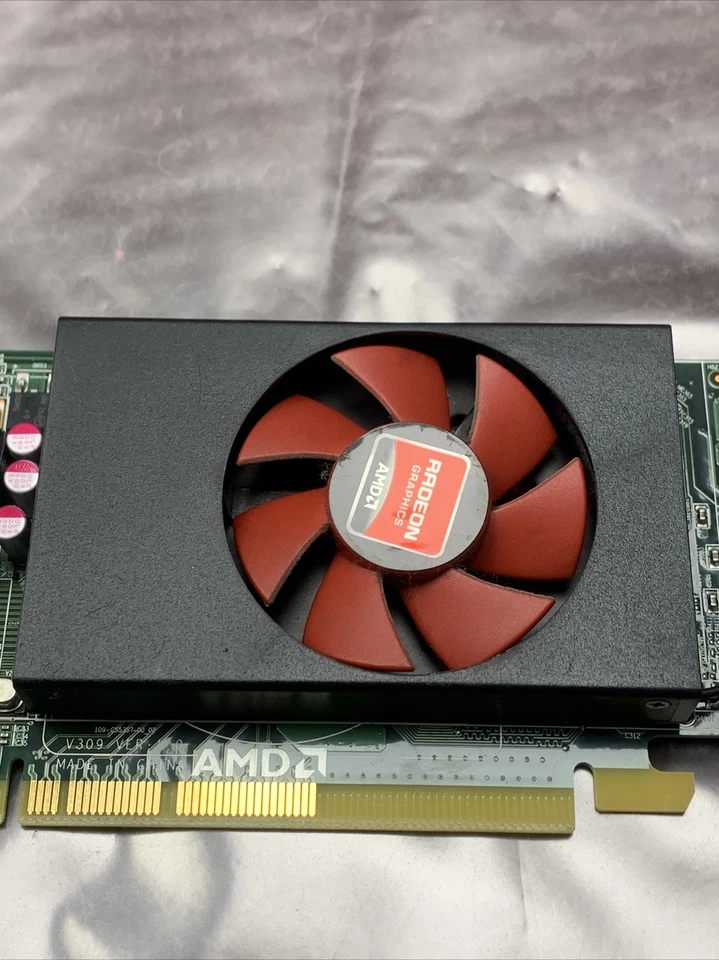 Dell AMD Radeon R5 240 1GB GDDR3 PCIe Video Card DVI DP P/N:0F9P1R Tested - Image 3 of 4