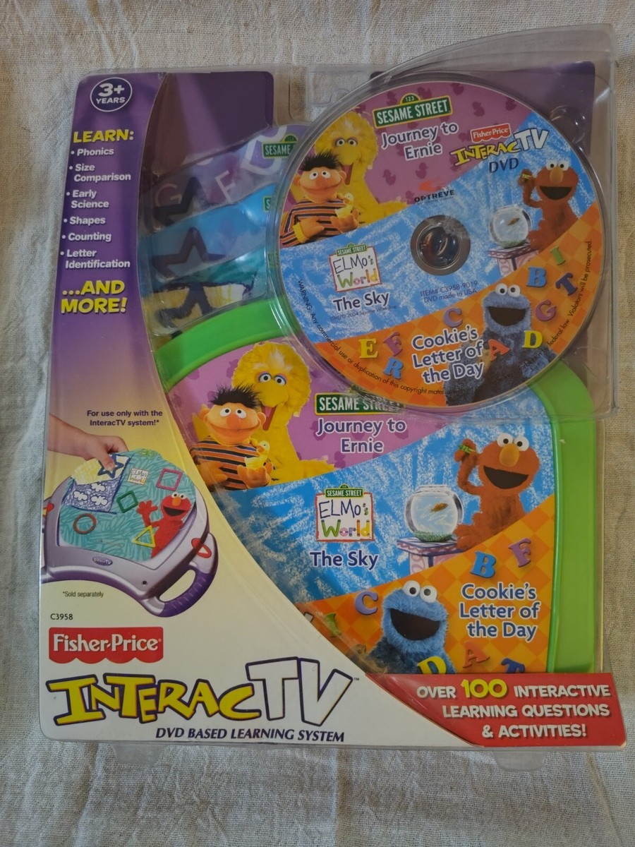 Fisher-Price InteracTV Sesame Street DVD Based Learning System