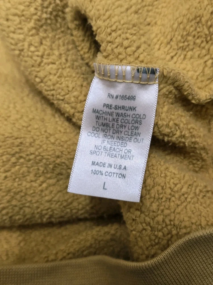Pickleball Rally Club Hoodie Large Sherpa Lined Gold Kangaroo Pocket Made In USA