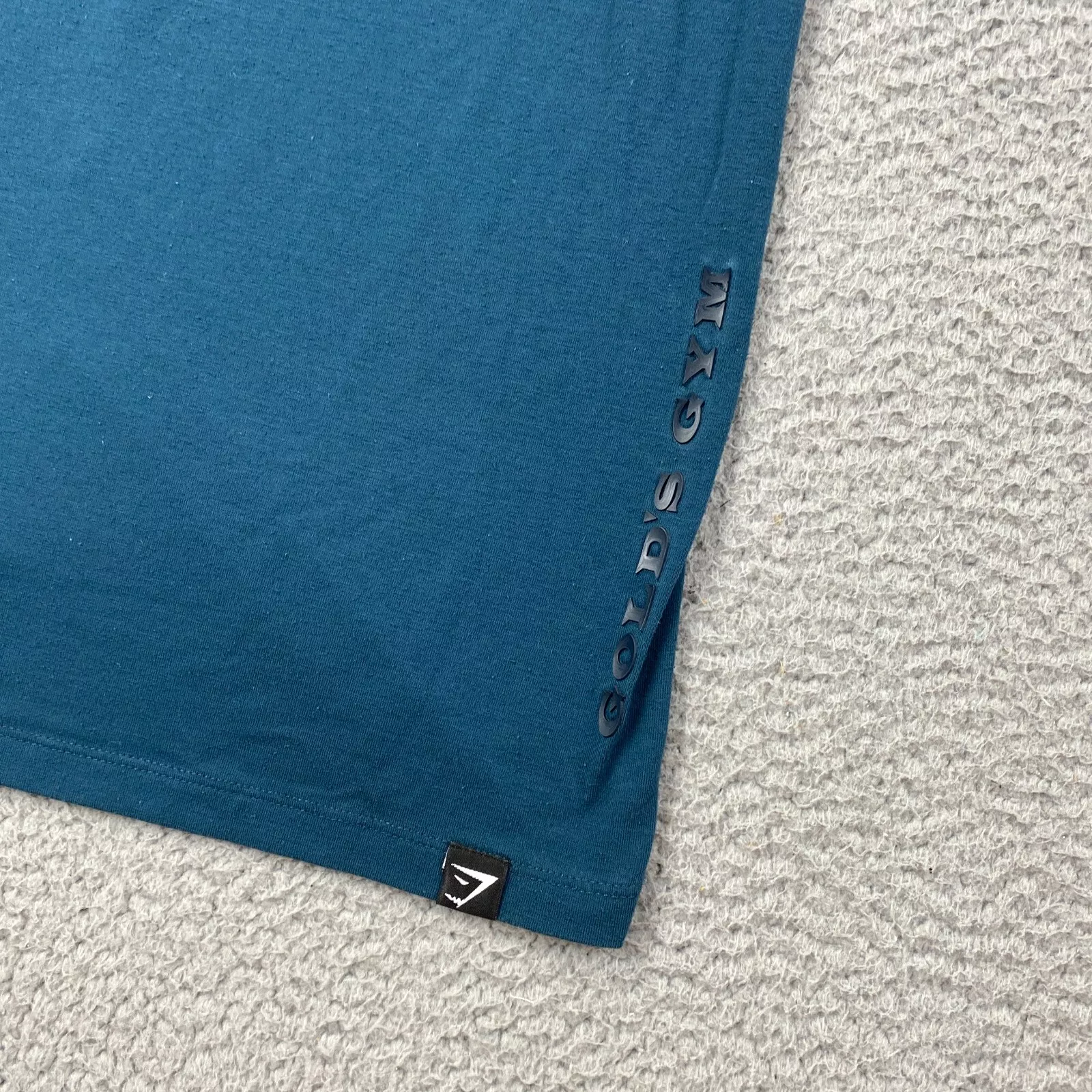 gymshark gold's gym short sleeve shirt