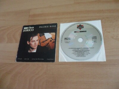 THEN JERICHO - PRAIRIE ROSE  (RARE EARLY WEST GERMAN 4 TRACK CD SINGLE - 1987)