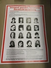 Terrorists - RAF Manhunt Poster 2nd Generation - 800,000 DM