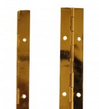 Piano Hinge EB Brass Plated Steel 300mm X 25mm ( 12 Inch X 1 Inch ) | Onestopdiy