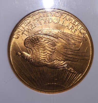 1908 $20 Saint Gaudens No Motto MS67 NGC 947217-7 | eBay