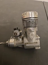 Vintage Super Tigre 60 Head RC Glow / Nitro Airplane Engine .60 With Carb M1