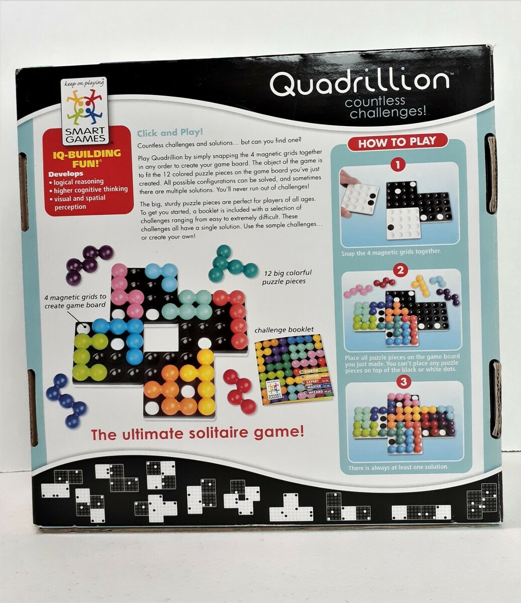 Quadrillion - Click & Play Multi-Level Logic Game by Smart Games. Award  Winner!