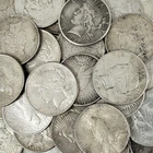 1922-1926 PEACE SILVER DOLLAR VERY GOOD - EXTRA FINE 90% COIN!