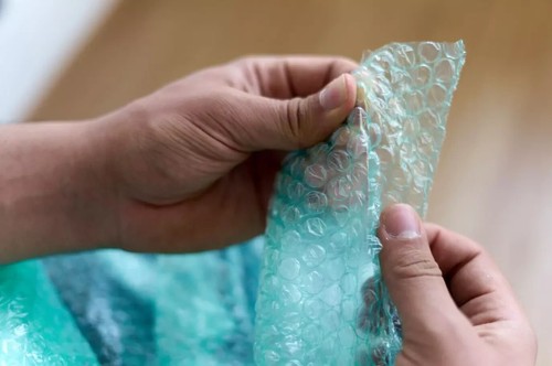 500mm x 50m - Bio Degradable Bubble Wrap Packaging Green Eco Friendly - UK made - Picture 2 of 3
