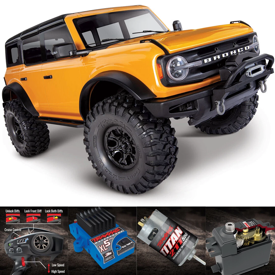 Traxxas TRX 4 Hobby Grade RC Model Cars, Trucks & Motorcycles for