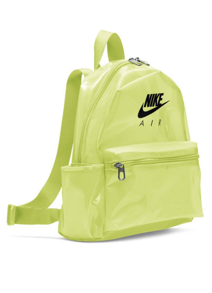 neon green nike backpack