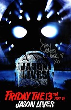 Darcy DeMoss Autographed Friday the 13th Part VI: Jason Lives Nikki 11x17 Poster