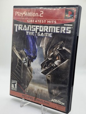 Transformers: The Game Sony PlayStation 2 PS2 Greatest Hits Bonus Disc