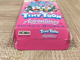 Tiny Toon Adventures Boxed Nintendo Famicom NES Japan - UF5704