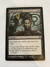 Night's Whisper 68 Duel Decks: Jace vs. Vraska Regular MTG TCG NM