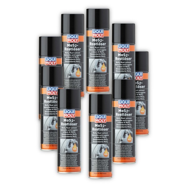 9X Reiniger Liqui Moly 1614 Mos2-RostlöSer Rost Entferner 300 Ml-image
