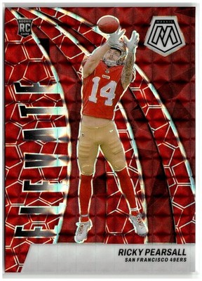 2024 Panini Mosaic #8 Ricky Pearsall Elevate Mosaic Red R12554