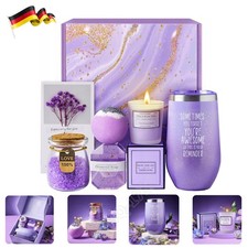 Lavendel SPA Geschenkset 6-teilig mit 600ml B...