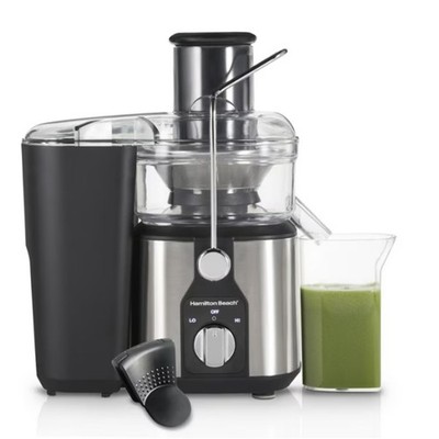 Hamilton Beach Easy Clean Juicer, Juice Extractor, Easy Sweep Cleaning Tool