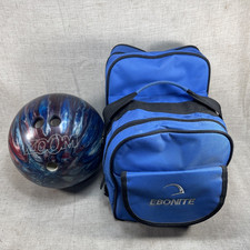 Ebonite Zoom Glow Bowling Ball 9lb 15oz Glitt...
