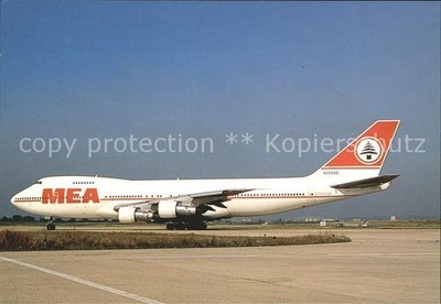 Flugzeuge Zivil MEA Boeing 747-200 Paris Orly
