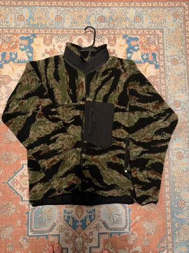 Qilo Tactical -First Gen Sherpa Tiger Stripe Camo Jacket Size Large - product listing photo