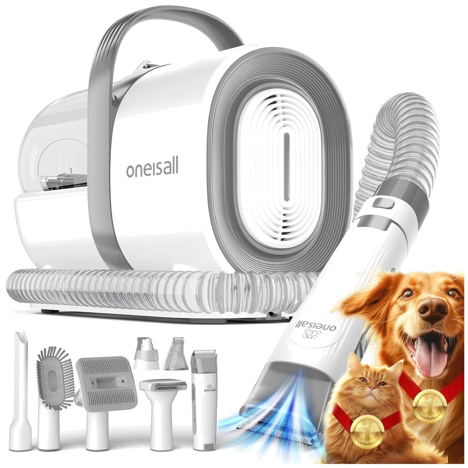 Pet Grooming Vacuum with Nail Grinder - Home Cleaning