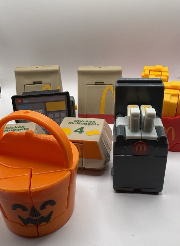 McDonalds Changeables 2026 Lot Of 9 Happy Meal Toys Transformers