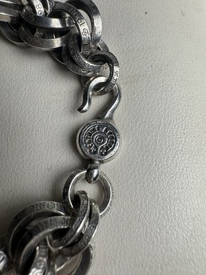 ☆ CHROME HEARTS ダブルBリング チャーム Chrome Hearts Double B Ring Bracelet | eBay