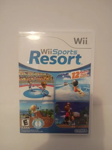 Nintendo Wii Sports Resort Video Game Complete in Case w/ Manual