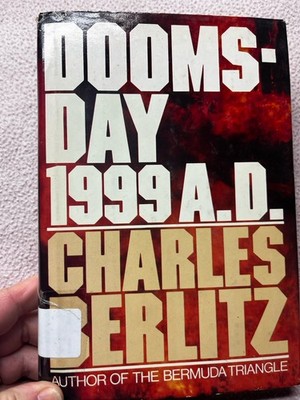 Doomsday 1999 A.D. - 1981 Hardcover - By Berlitz - Very Good Condition