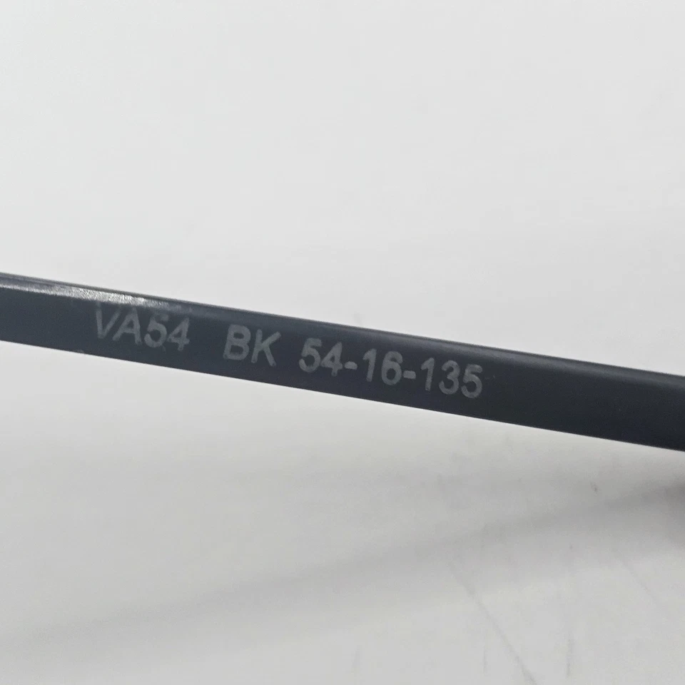 Vera Wang VA54 BK 54-16-135 Black Marble Plastic Full Rim Eyeglasses Frame &N26 - Image 3 of 4