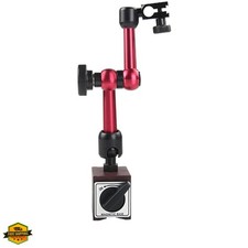 Red Adjustable Magnetic Base Holder for Digital Dial Indicator