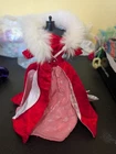 Vintage Barbie Magnificence dress cape shoes #1646  w/ Flaws Mattel Japan 1965